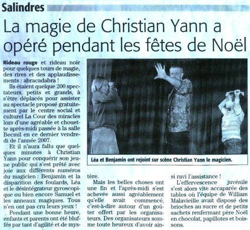 Article presse Salindres